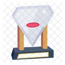 Flat Style Icon Of A Rewards Icon