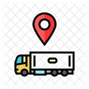 Truck Map Location Icon