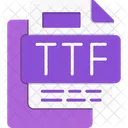 Ttf File File Format File Icono