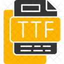 Ttf File File Format File Icono