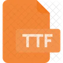 True Font Ttf Icon