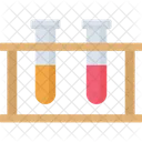 Tubo De Ensayo Analisis De Sangre Tubo De Sangre Icono