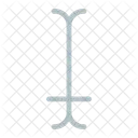 Stoffständer  Symbol