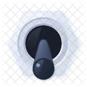 Tumbler Off Skeuomorphism Analog Icon