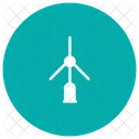 Turbina Molino De Viento Energia Icono