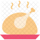 Turkey Chicken Fry Chicken Icon