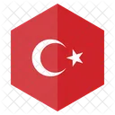 Turkey Country Flag Icon