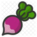 Turnip Vegetable Veggie Icon