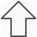 Tecla Shift Seta Para Cima Seta De Direcao Ícone