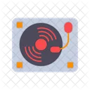 Turntable Player Audio Player Audio Icon