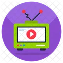 Tv Video  Icon