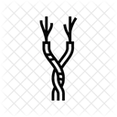 Twisted Pair Cable Symbol