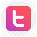 Redes Sociales Twitter Redes Sociales Icono