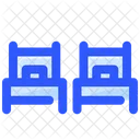 Two Beds Room Icon