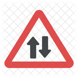 Two-way Traffic  Icon