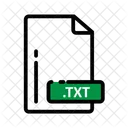 Txt Dokument Erweiterung Symbol