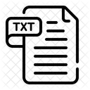 Txt Files And Folders File Format Icon