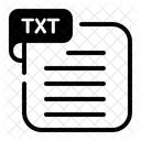 Txt Files And Folders File Format Icon