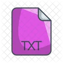 Txt Document File Icon