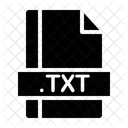 Txt File File Extension Icon