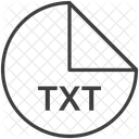 Txt File Format Icon