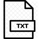 Txt Format Datei Symbol