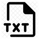 Txt File File Format Icon