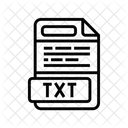 Txt File Format Symbol