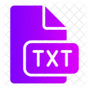 Txt Text File Txt Format Icon