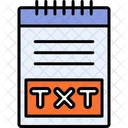 Txt File Business Symbol