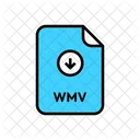 Video WMV Download Symbol