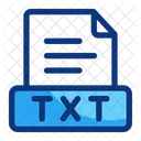 Txt File Format Icon