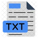 Txt File  Icon