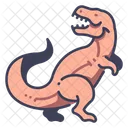 Dinosaurier Jura Tier Symbol