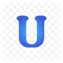 U Alphabet Buchstabe Symbol