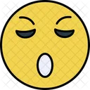 Uau Entediado Emoji Ícone