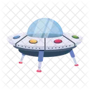 A Modern Flat Icon Of Ufo Icône