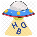 Ufo Light Invasion Icon