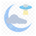 Moon Night Sky Icon