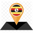 Uganda Flag Icon