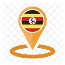 Uganda Flag Icon