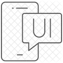 Ui Design Icone Thinline Ícone
