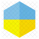 Ukraine Country Flag Icon