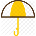 Umbrella Shade Provider Outdoor Shelter Icon