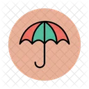 Canopy Parasol Sun Protection Icon