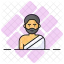 Umrah Muslim Man Icon