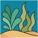 Under Water Plants Icon