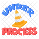 Under Construction Under Process Construction Cone Icon