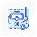 Underwater inspection  Icon