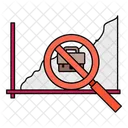 Unemployment Layoff Graph Icon